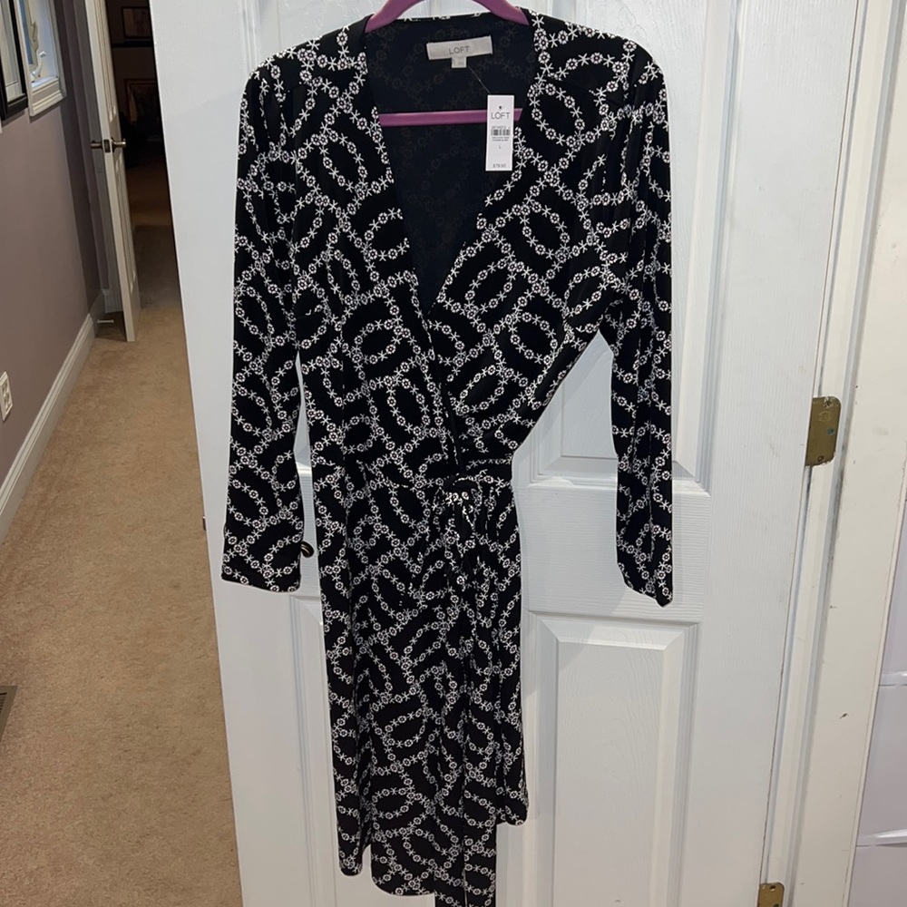 Loft patterned dress